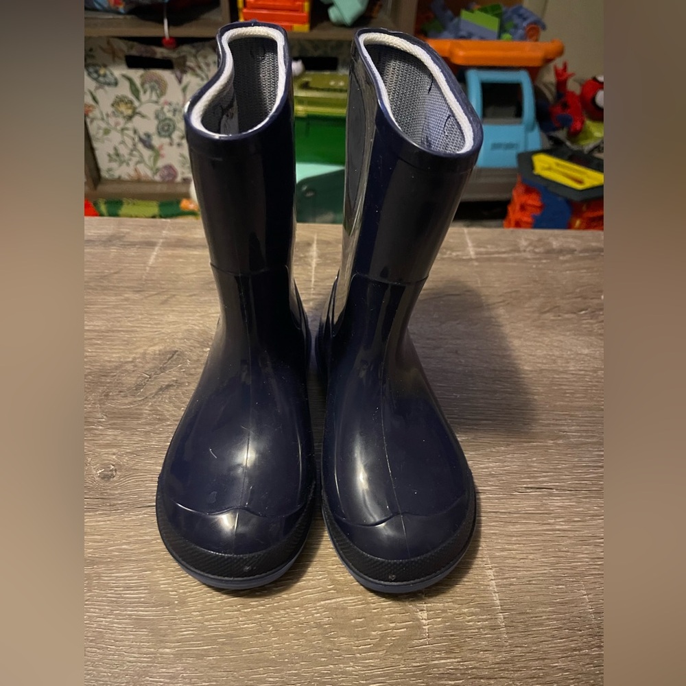Toddler Navy Rain Boots